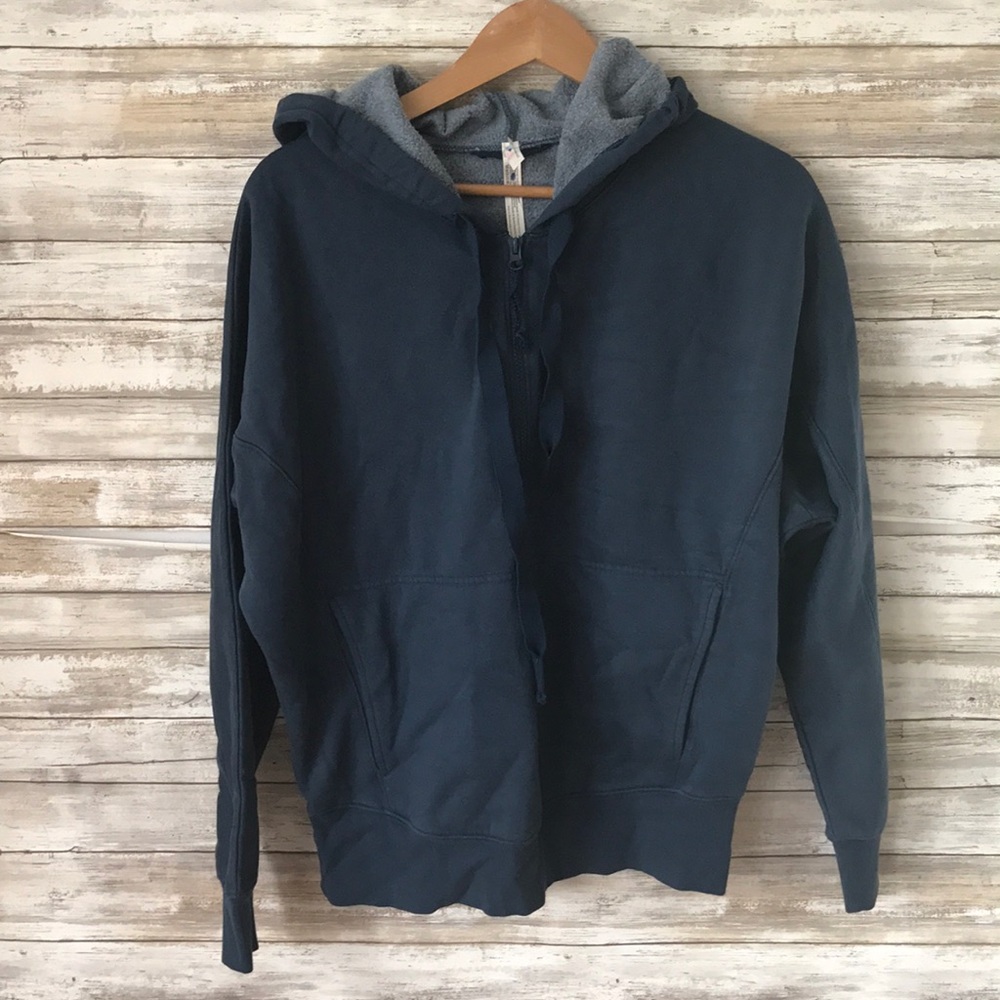 Free People Movement Think Future Fleece Hoodie Sweatshirt - Picture 4 of 6